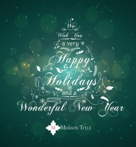 Mission Title | Happy Holidays & Wonderful New Year